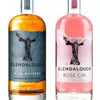 Glendalough Whiskey Calvados Cask und Rose Gin
